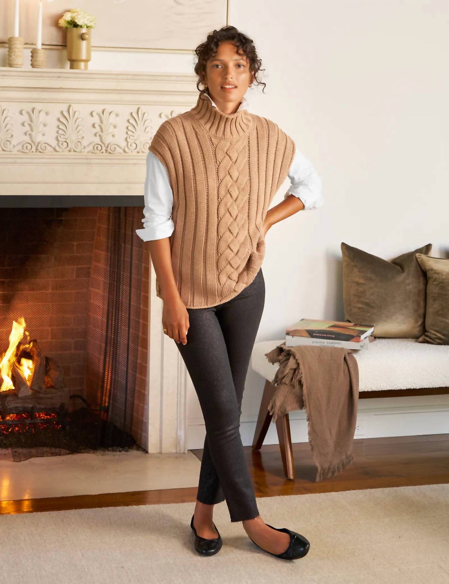 Frank & Eileen - Cotswold Turtleneck Sweater Vest