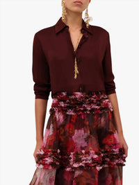 Zimmermann - Luna Satin Shirt