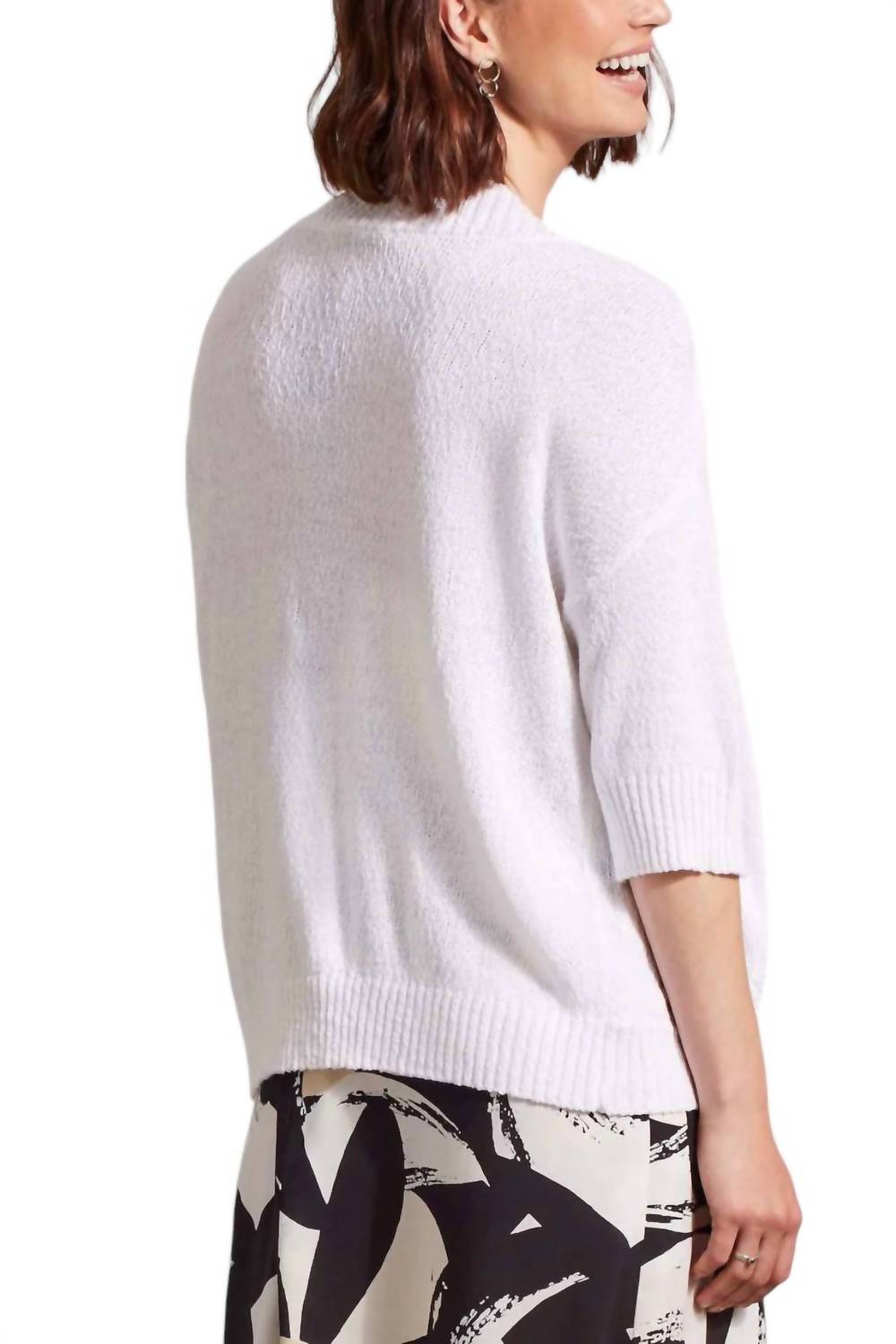 Tribal - Cocoon Quarter Sleeve Cardigan