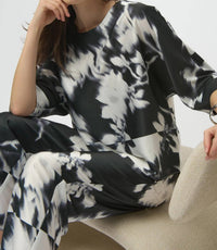Joseph Ribkoff - Floral Satin Boxy Top