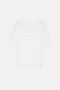 Closed - Wide Neck Short Sleeve Top