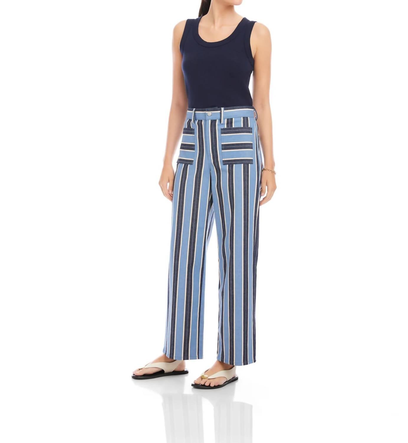 Fifteen Twenty - Lynny Patch Pocket Pants