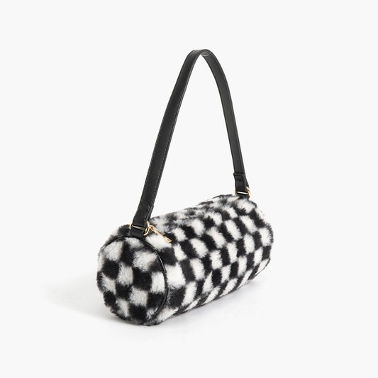 Like Dreams - Women's Jordan Checkered Shoulder Bag
