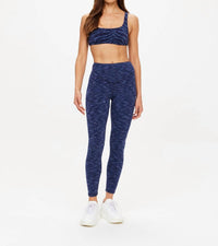 THE UPSIDE Mystere Reversible Rory Bra in denim marle - women's intimate