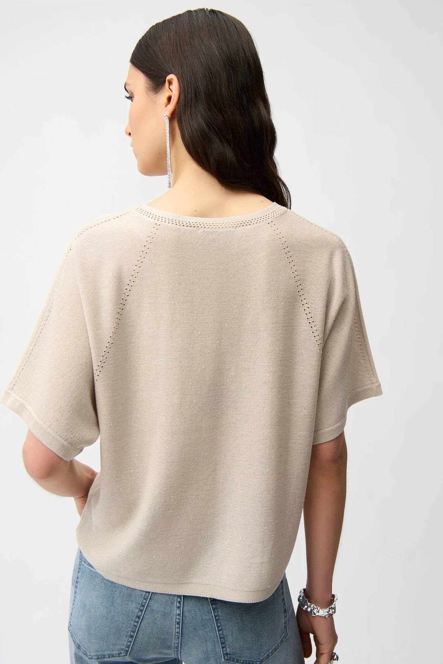 Joseph Ribkoff - Short Sleeve Knit Top
