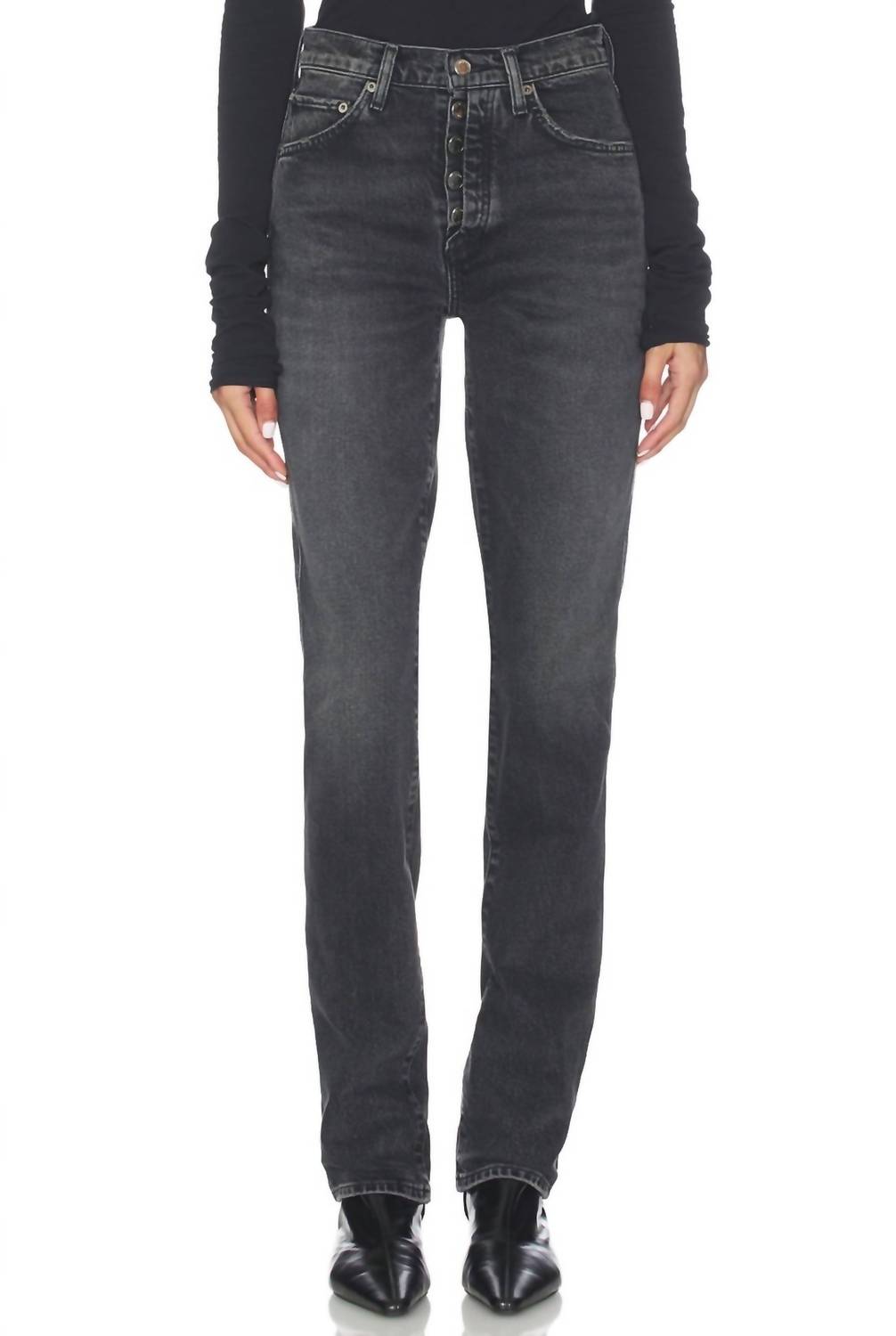 Agolde - Jetta Stacked Skinny Jeans