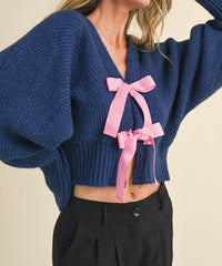En Merci - Lily Bow Cardigan