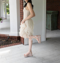 Gigio - Whimsical Dreams Ruffle Tulle Midi Skirt