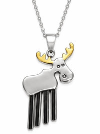 Gabi Salazar Designs - Women's Rocky Mountain Moose Necklace