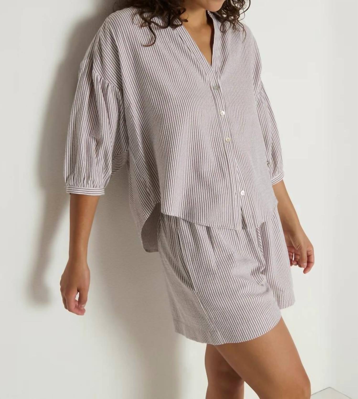 Nation Ltd - Jaynee Blouson Shirt