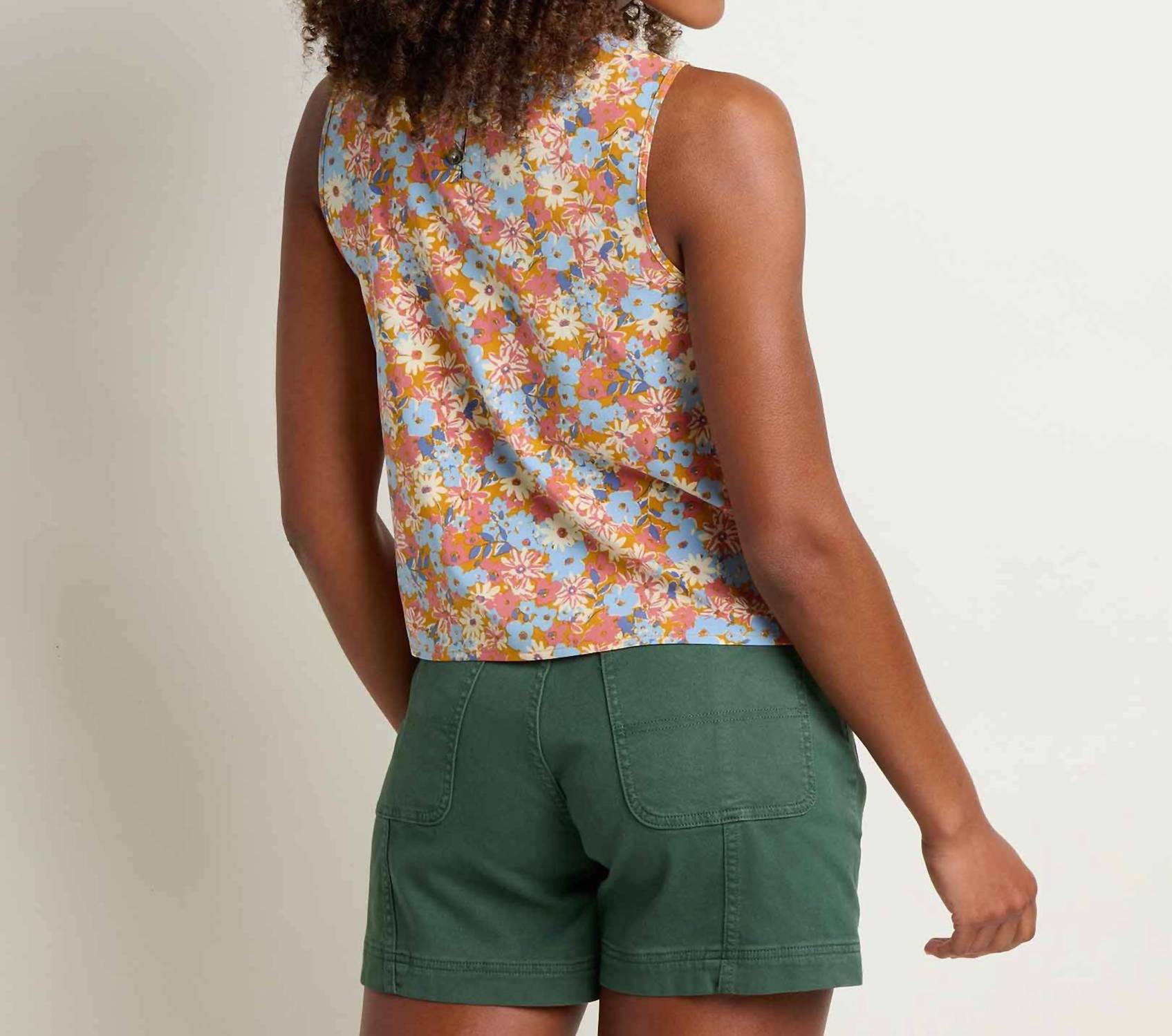 Toad&Co - Sunkissed Button Back Tank Top