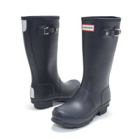HUNTER Girl's Original Rain Boot in navy - kids' shoe - view 5