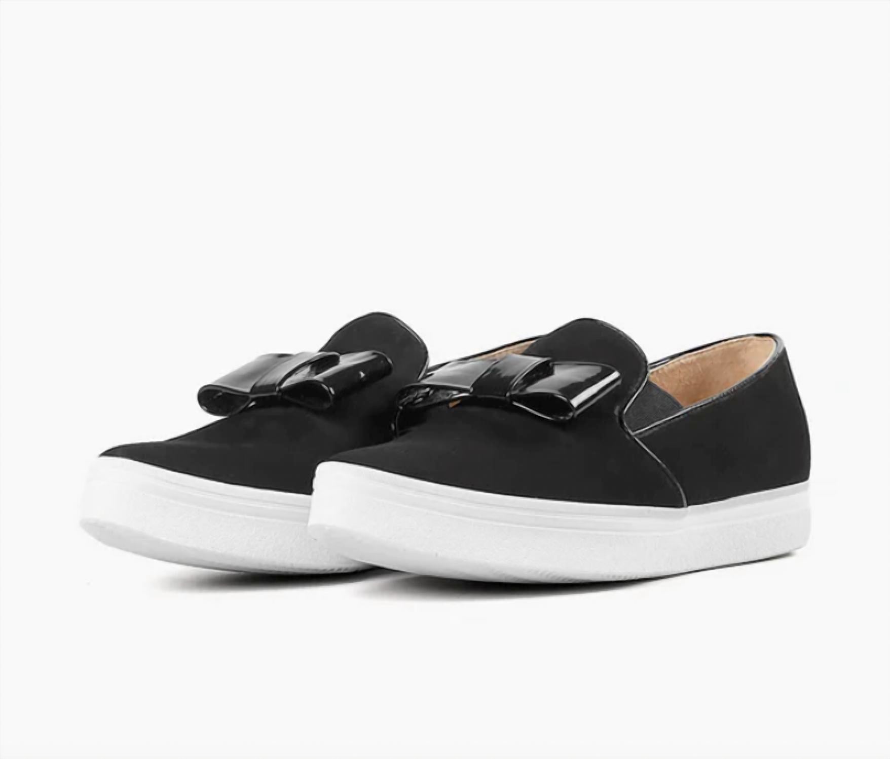 All Black - Women's Tux Sneakers