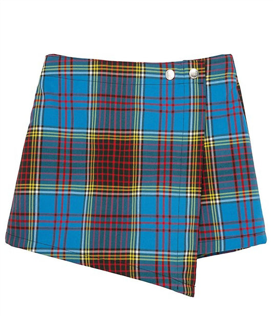 Girl's Plaid Skort