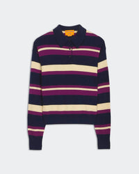 Guest In Residence - Collegiate Stripe Polo