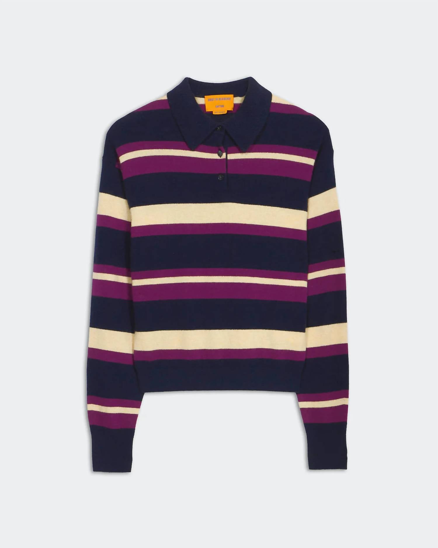 Guest In Residence - Collegiate Stripe Polo