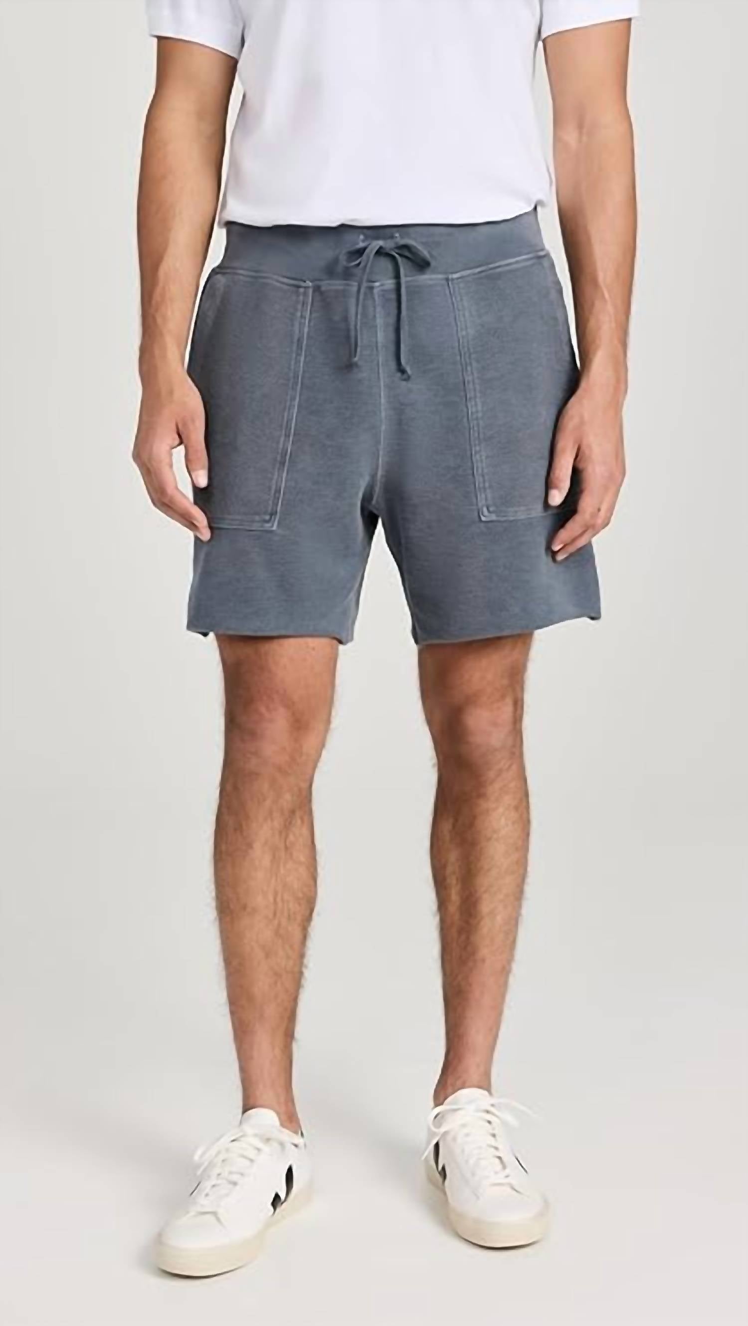 Save Khaki United - Organic Heather Fleece Utility Short