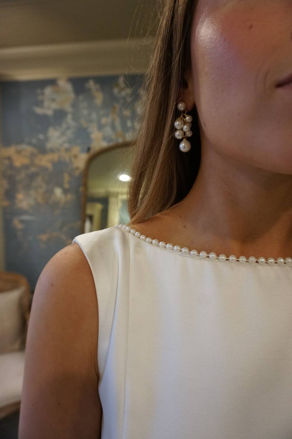 Ina Fashion - Audrey Pearl Mini Dress
