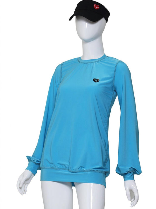 Love Love Tennis - Women's Long Sleeve Warm Up Top