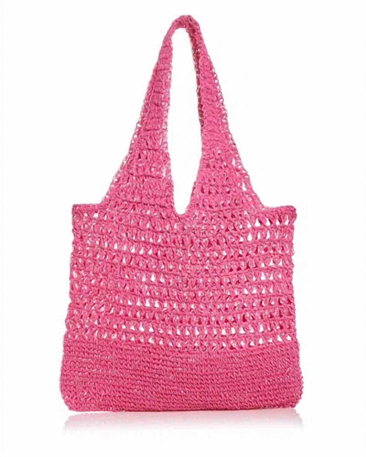 Aqua - Women's Handcrafted Crochet Tote Bag