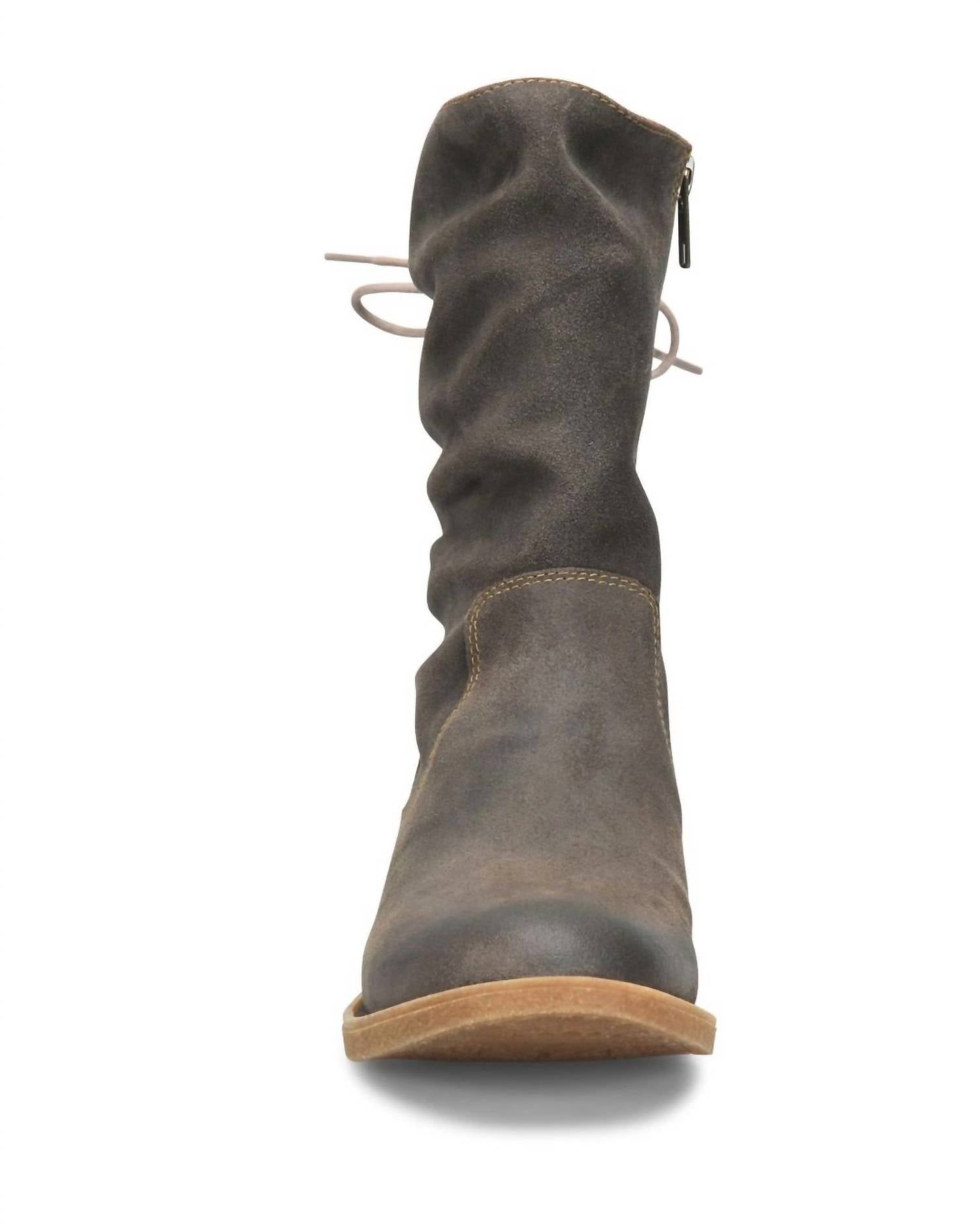 Born Women's Shasta Boots in dark grey concrete distressed - women's shoe - view 4