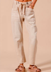 So Me - Karina Drawsting Barrel Pants