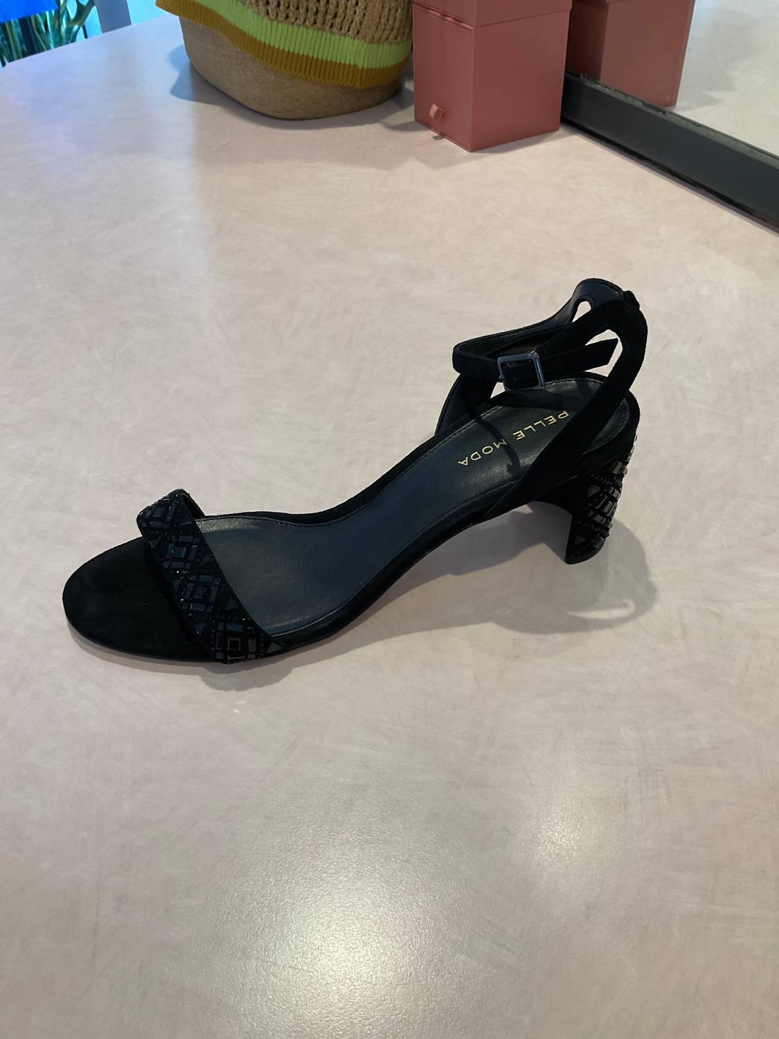 Pelle Moda - Women's Moira Jewel Strap Heels