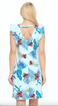Aryeh - Back Cutout Shift Dress