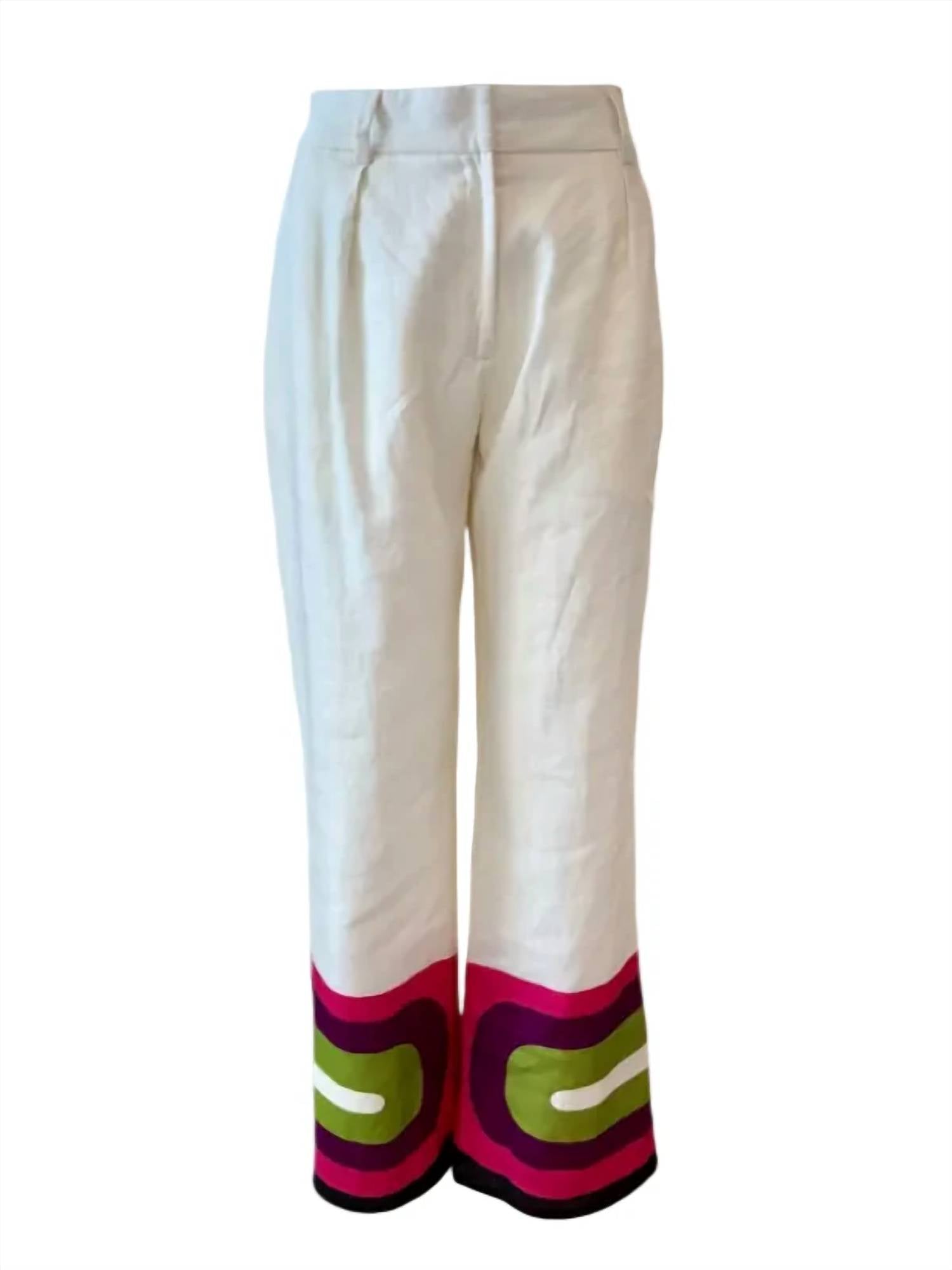 Cala De La Cruz - Ariana Wide Leg Pants