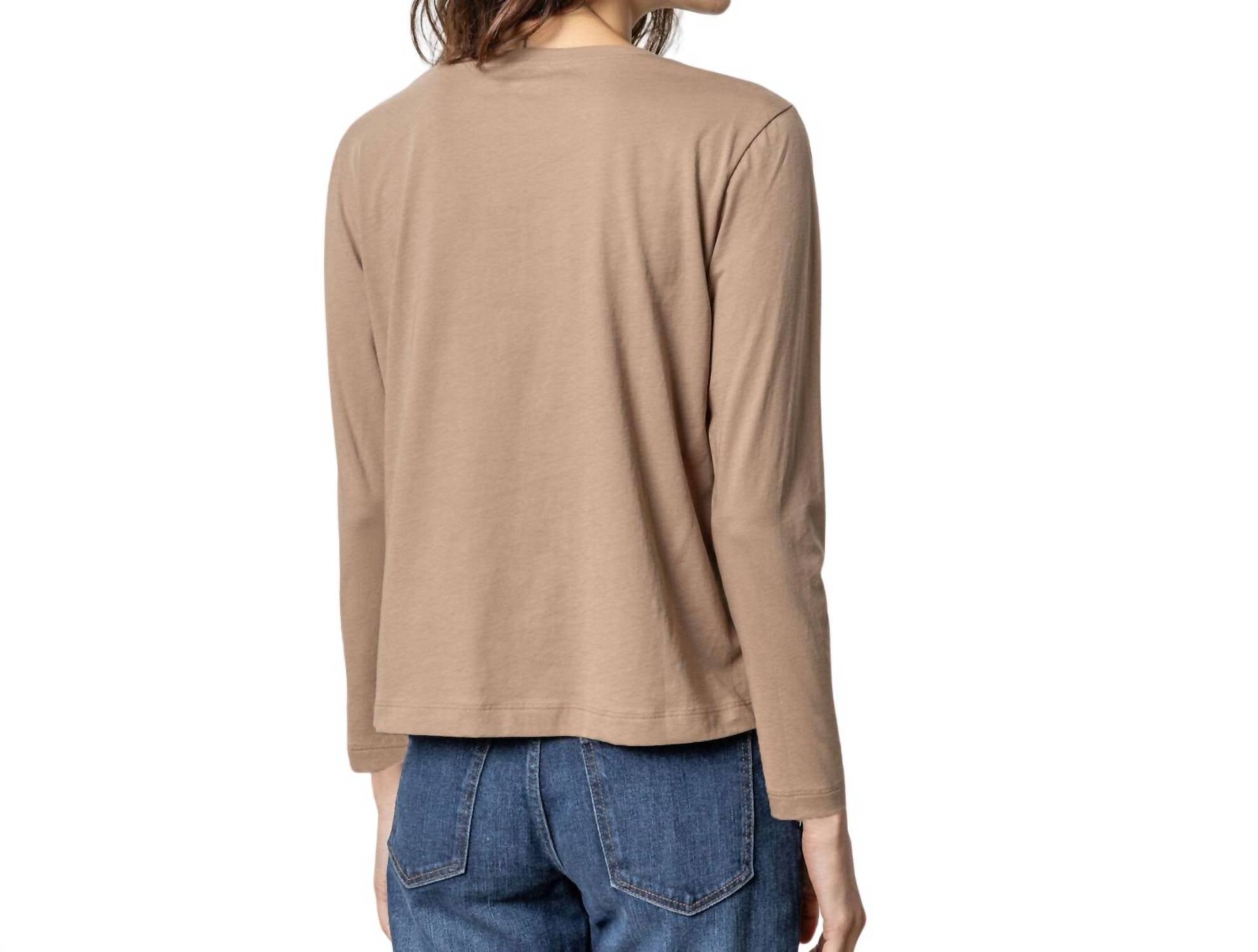 Lilla P - Front Seam Long Sleeve Tee