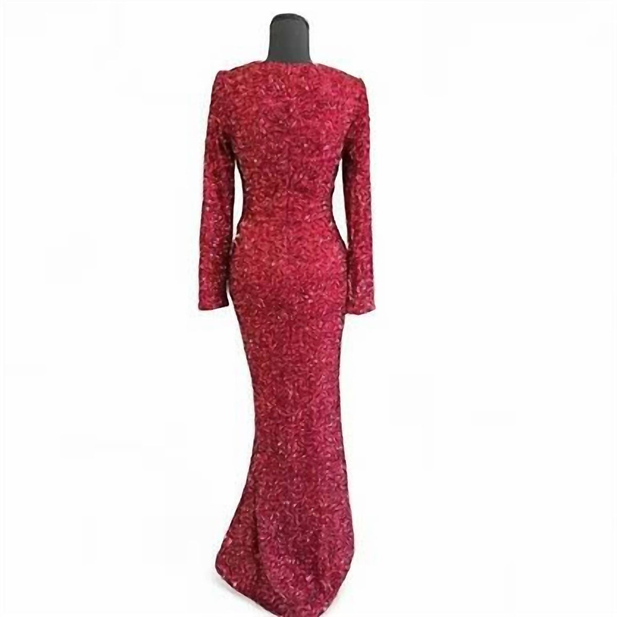 F&P - Women's Long Sleeved Sequin Gown