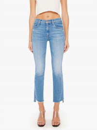 Mother - Insider Crop Step Fray Bootcut Jeans