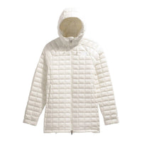 THE NORTH FACE Thermoball HD Hooded Parka in white dune edge - women's jacket - alternate view