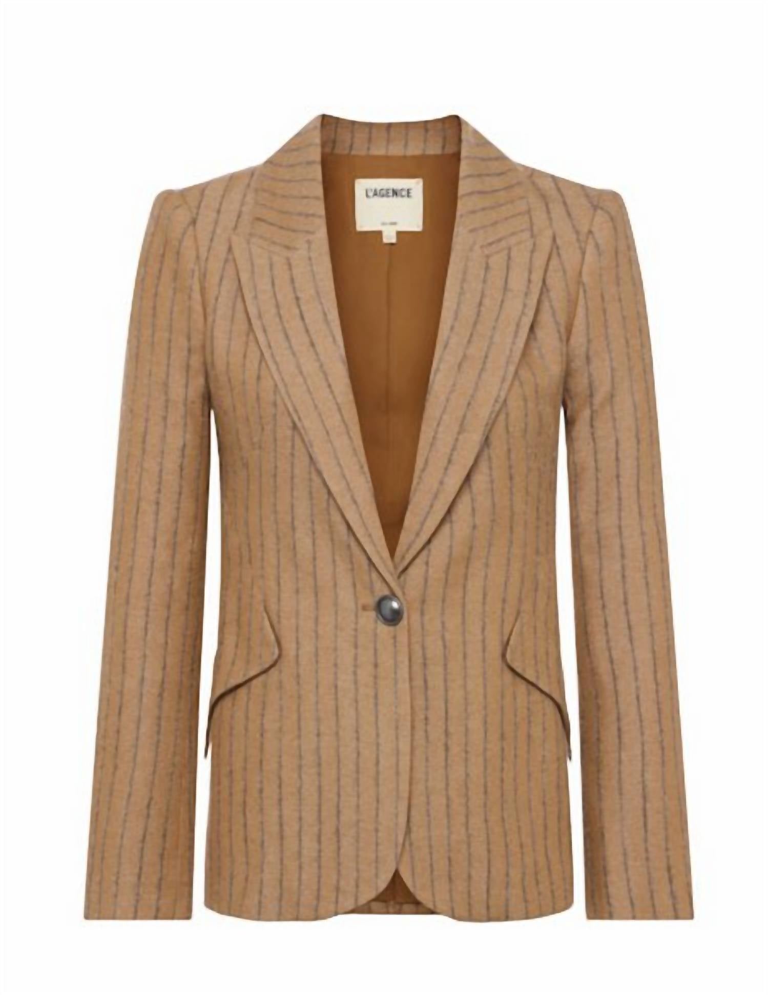 L'Agence - Chamberlain Pinstripe Blazer