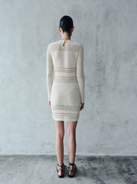 Escvdo - Nauta Crochet Mini Dress