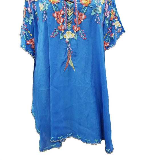 Johnny Was - Women's Rayon Embroidered Poncho