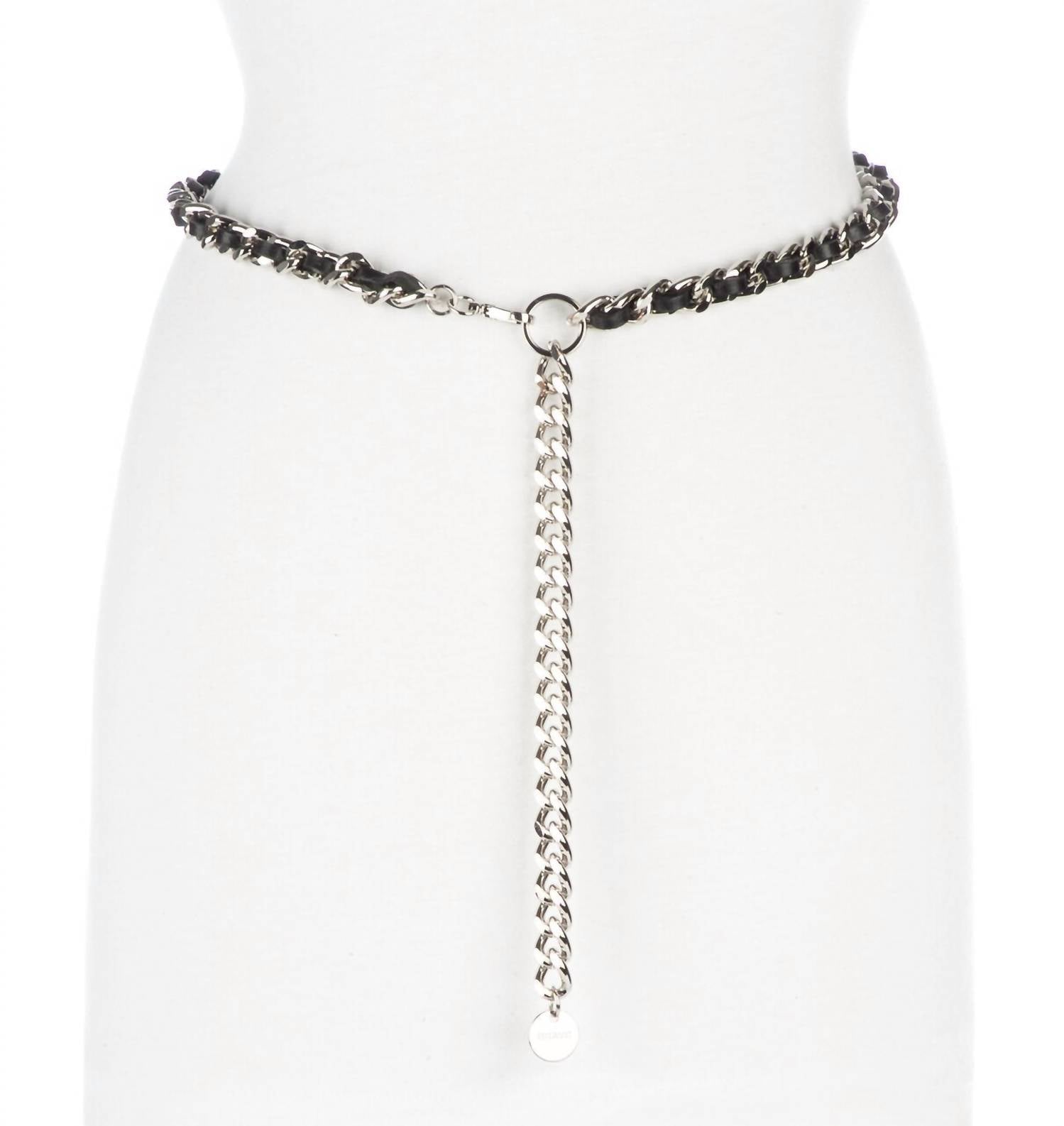 Brave Leather - Women's Doone Leather And Chain Belt