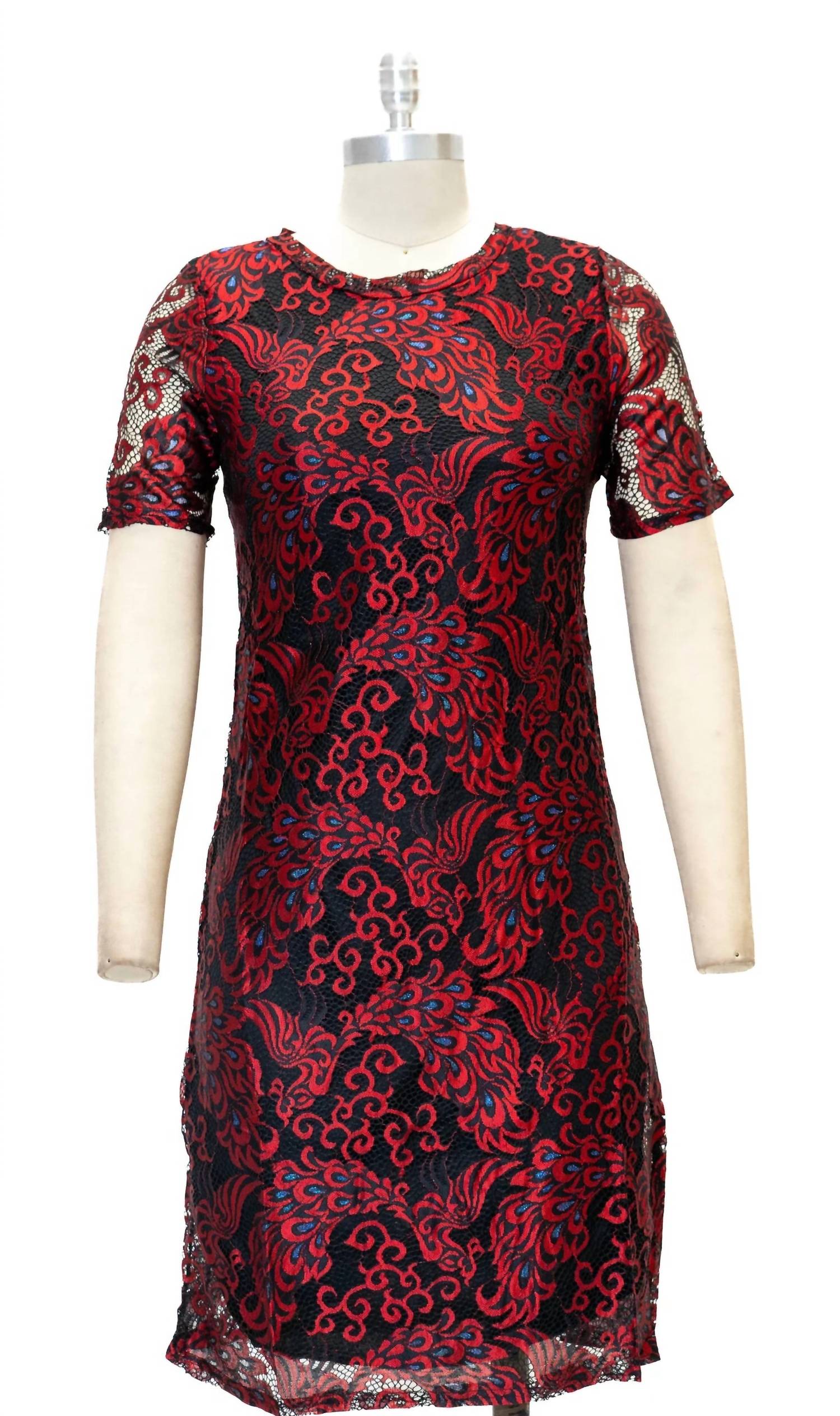 Michael K - Michelle Lace Mini Dress