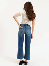 Daze - Pleaser High Rise Wide Leg Jean