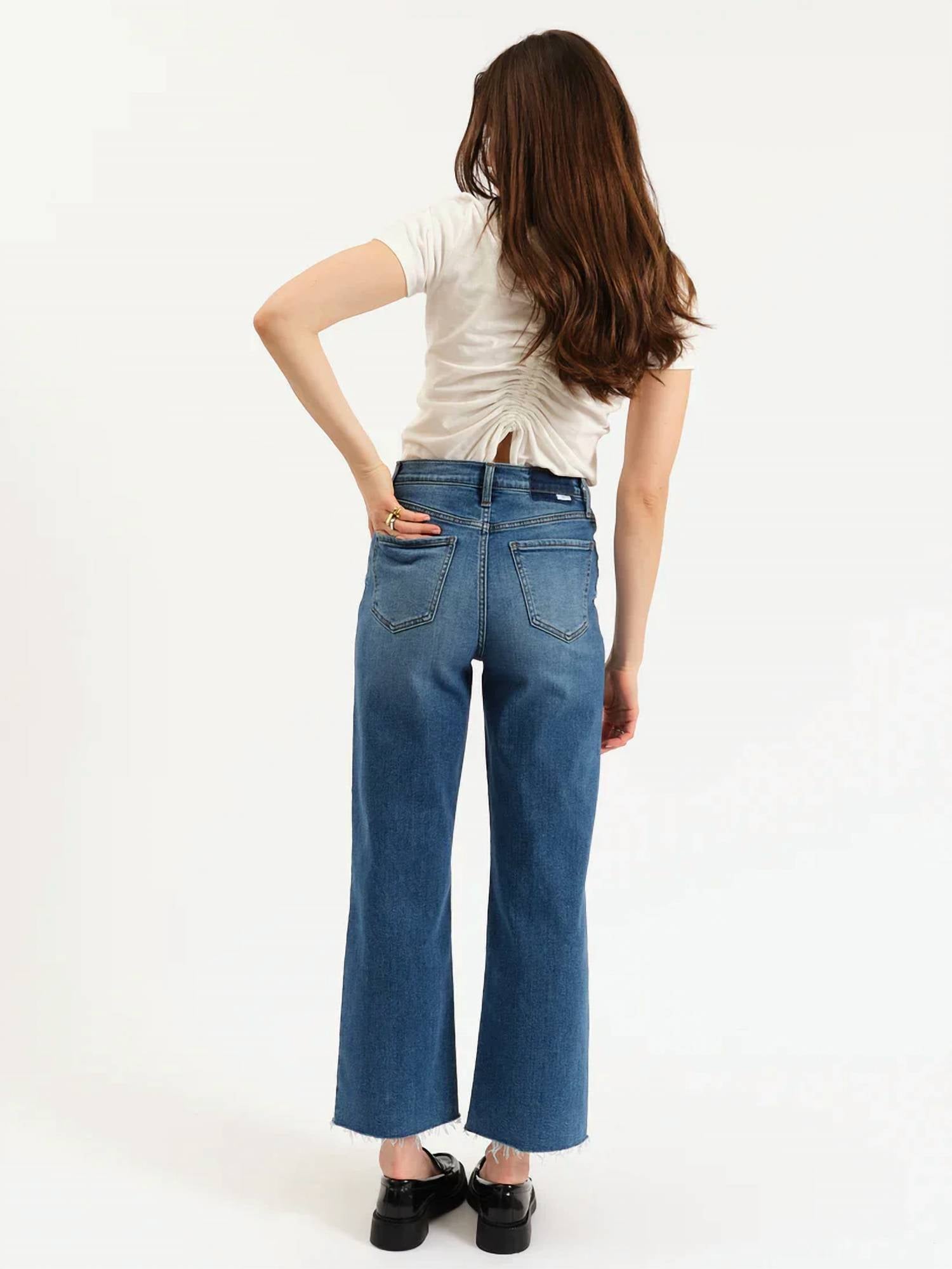Daze - Pleaser High Rise Wide Leg Jean