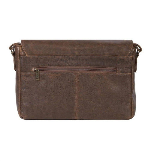 Scully - Unisex Lambskin Arosquadron Laptop Messenger Bag