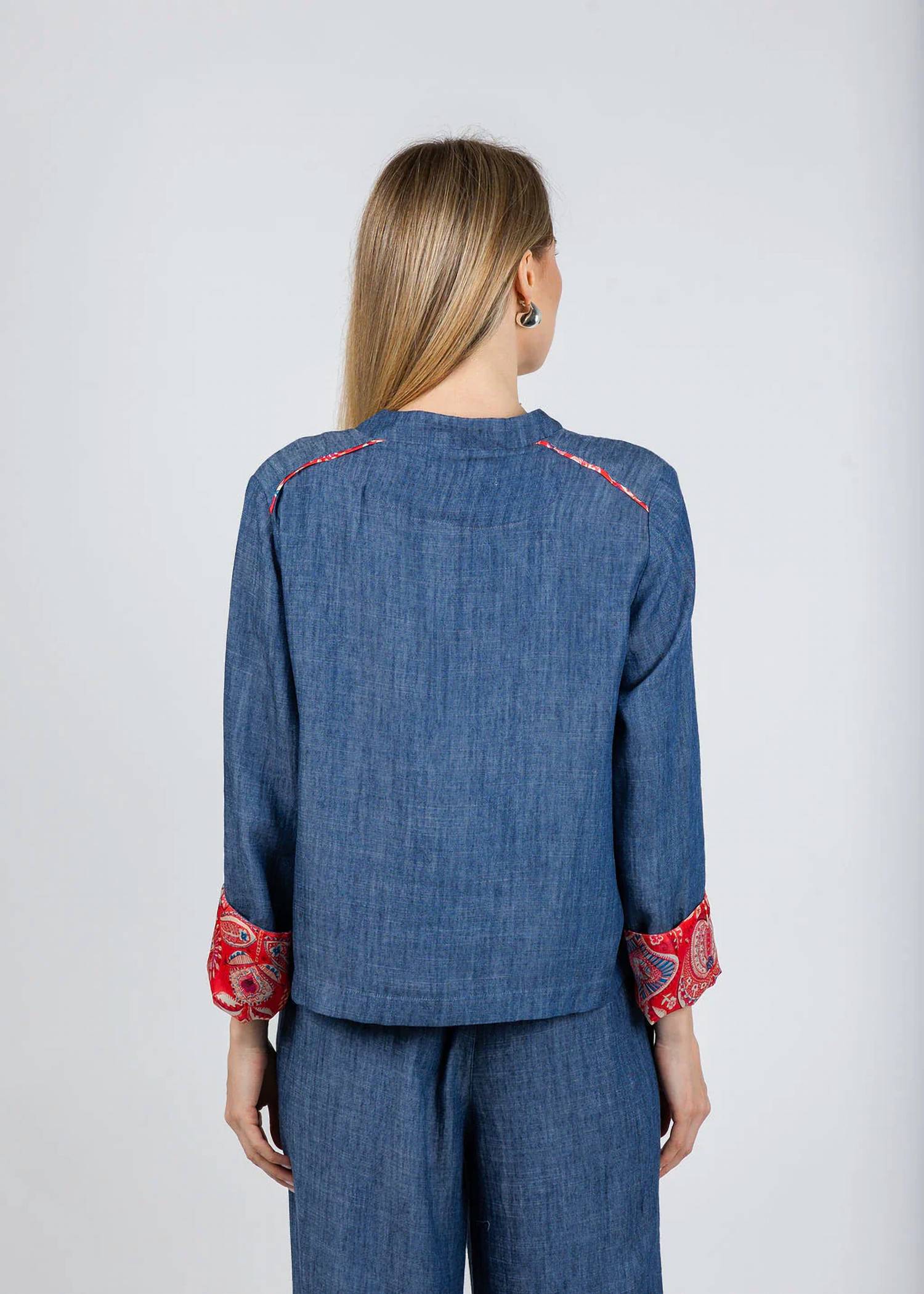 Aldo Martins - Janice Denim Button Front Jacket
