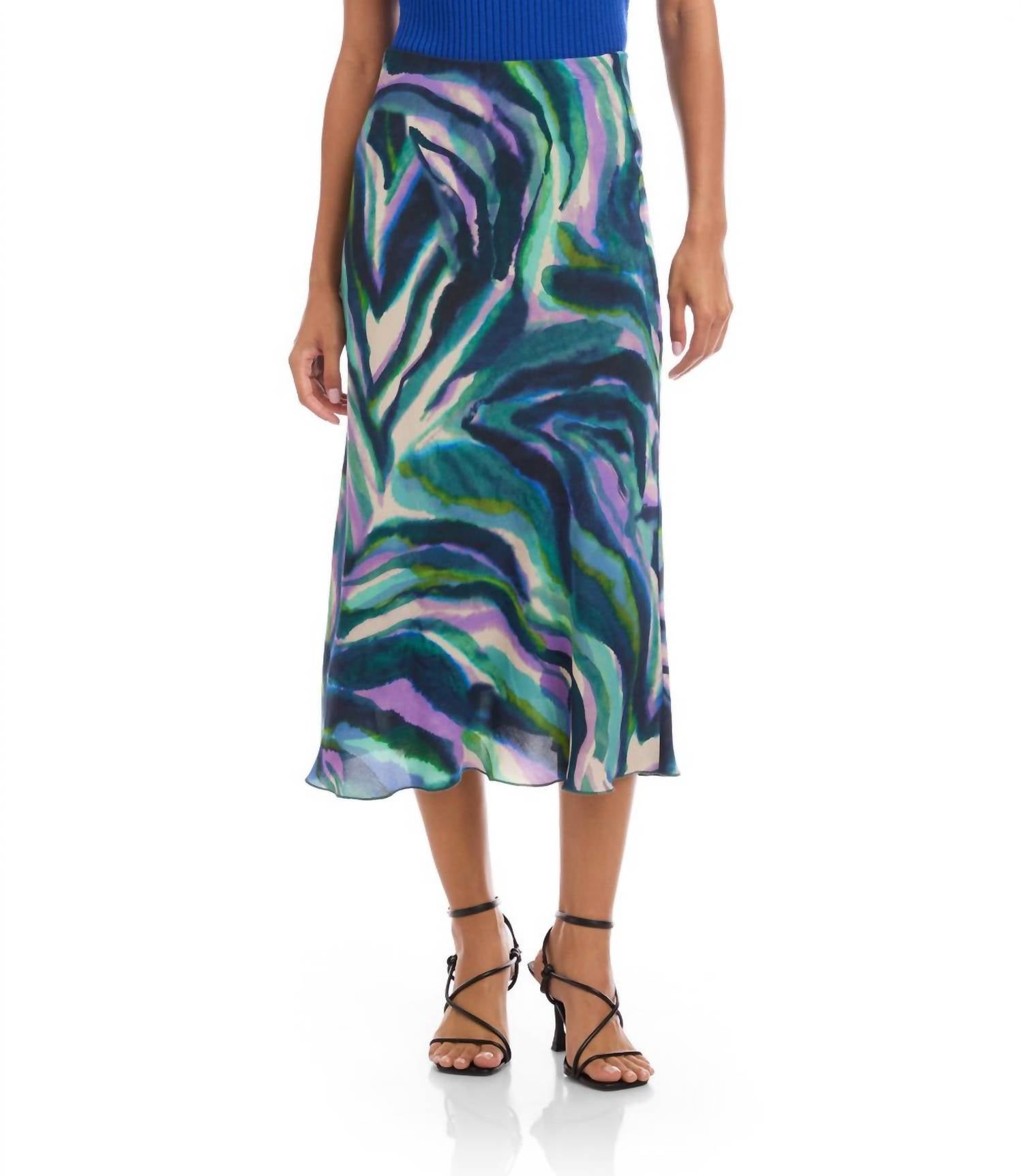 Karen Kane - Bias Cut Midi Skirt