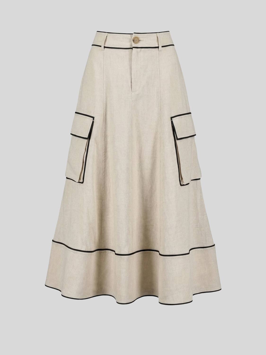 Toccin - Shiloh High Waist Cargo Skirt