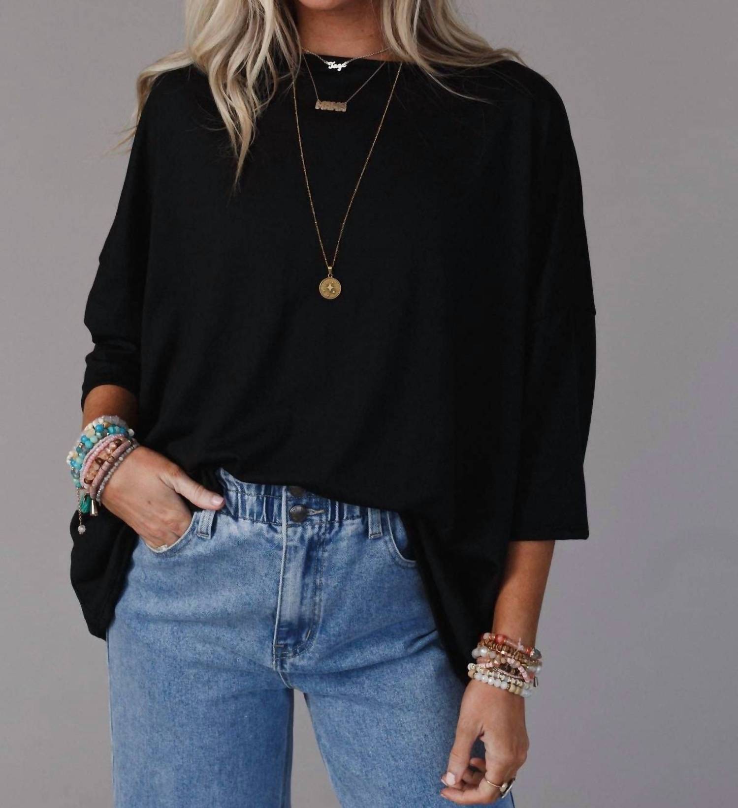 Three Bird Nest - Cozy Cool Oversized Tee