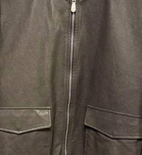 Eleventy - Men Leather Bomber Jacket