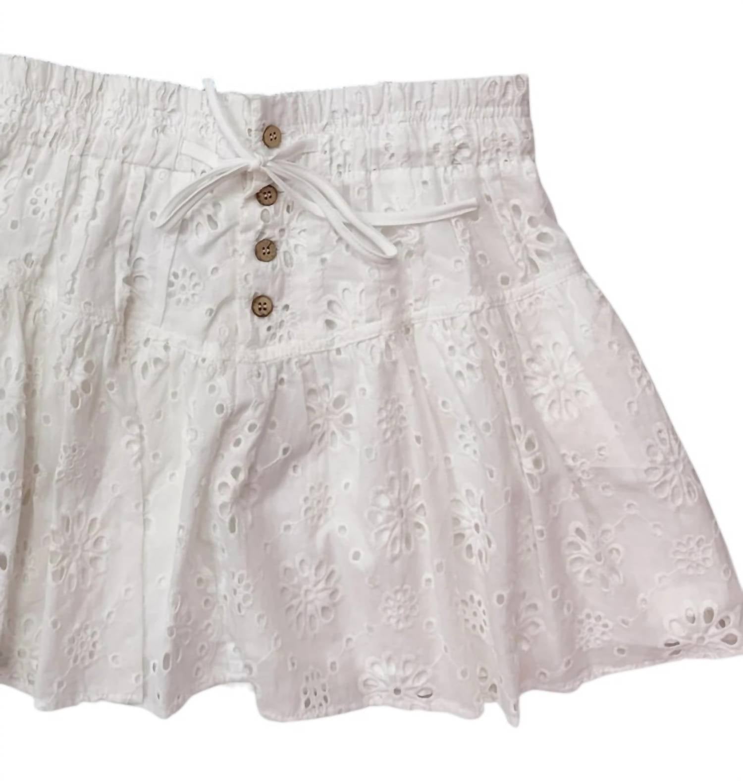 Day + Moon - Cotton Blossom Skirt