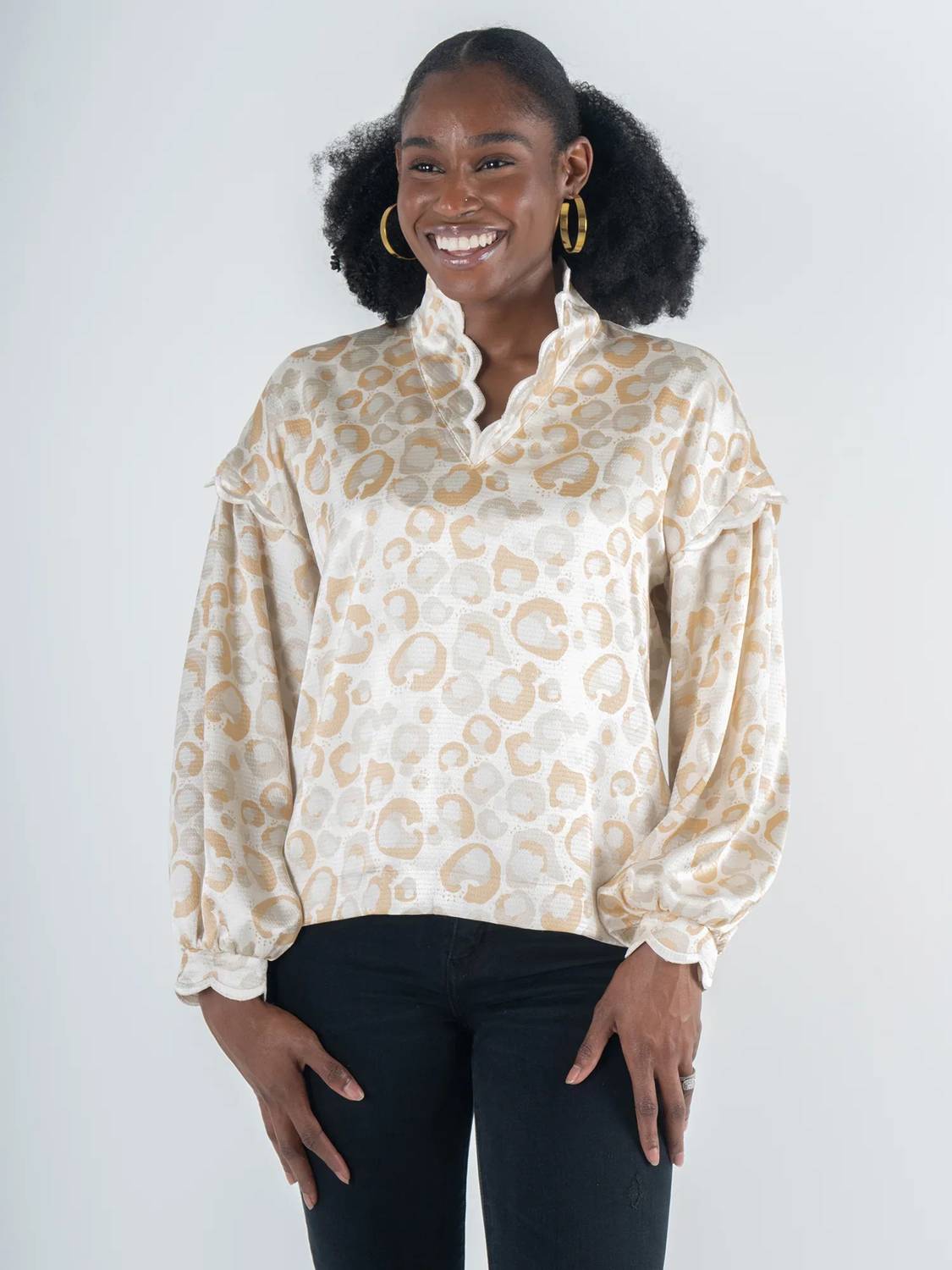 Emily Mccarthy - Orchid Long Sleeve Top