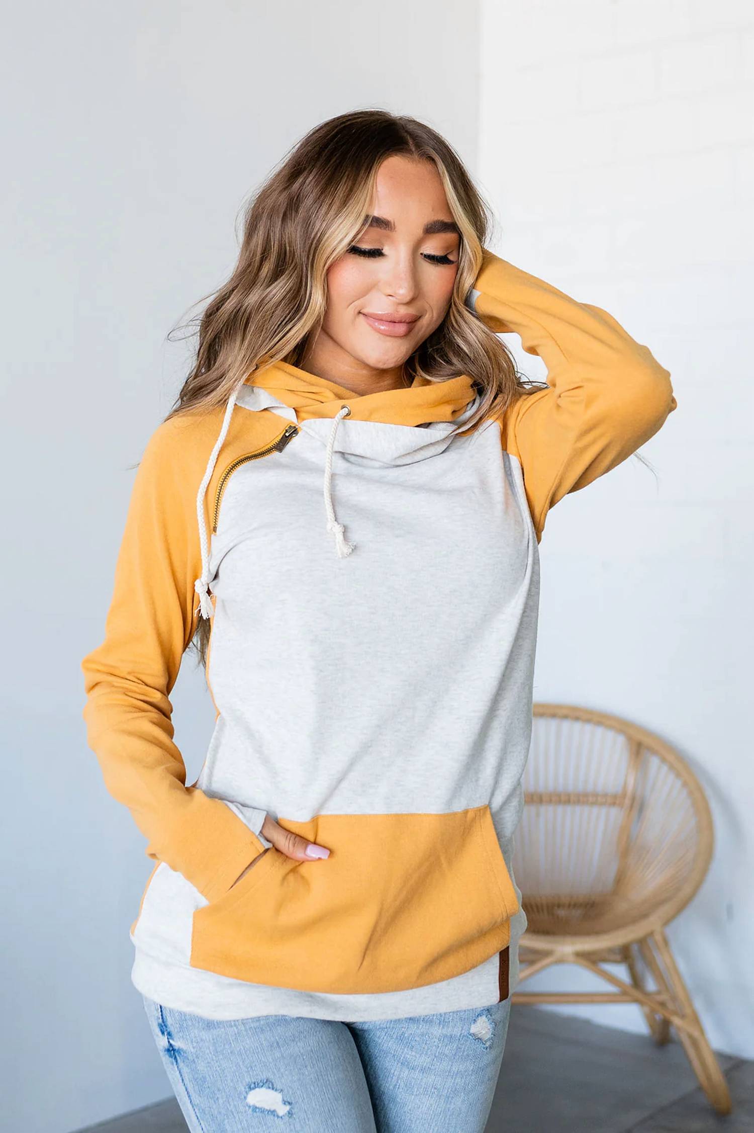 Ampersand Ave - Basic Doublehood Sweatshirt