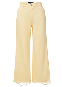 Veronica Beard - Taylor Cropped Wide Leg Jeans